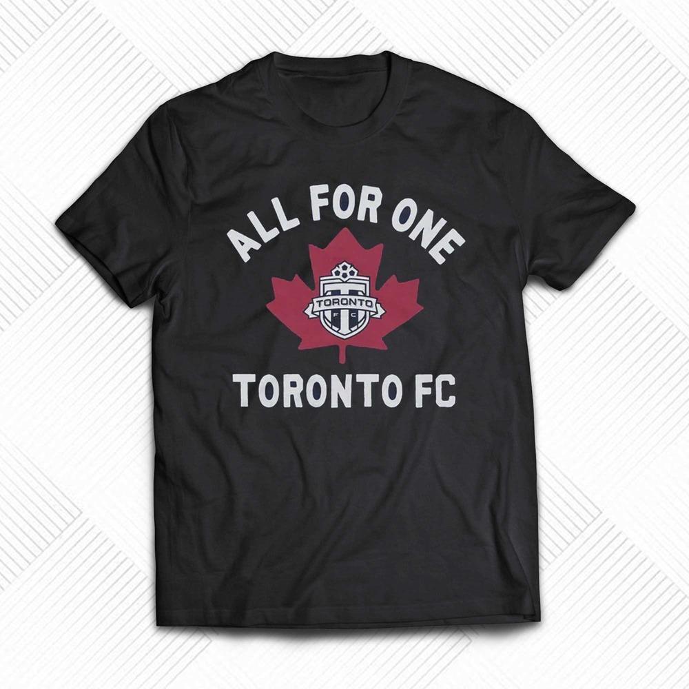 Toronto Fc All For One T Shirt Soccer Team Graphic Fan Gift Retro Sports Tee